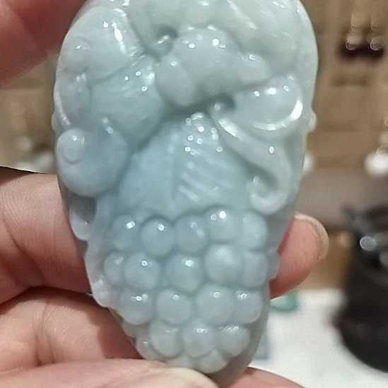 翡翠未镶嵌颈饰天然缅甸翡翠A货吊坠