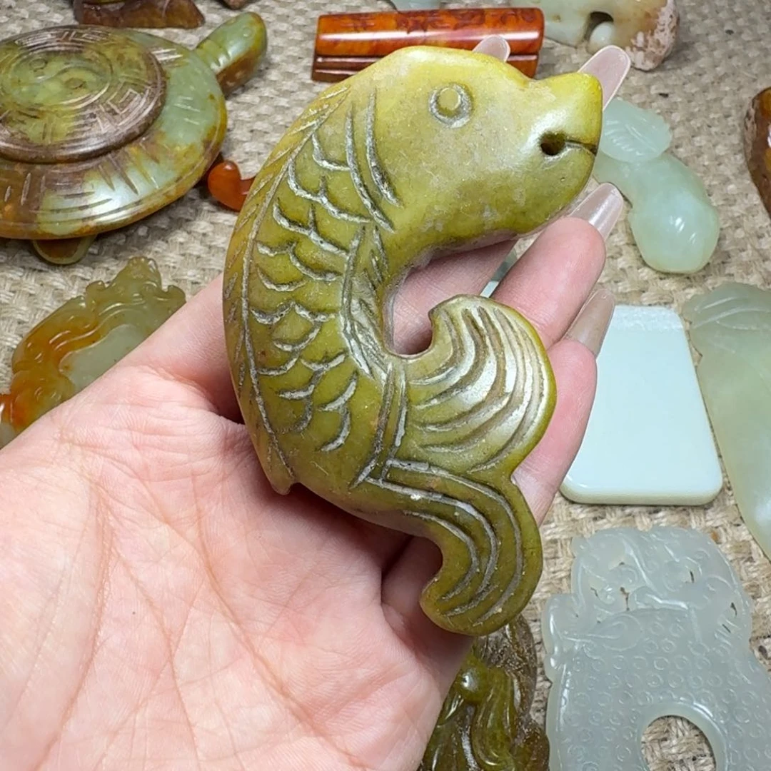 白玉菩提吊坠挂件