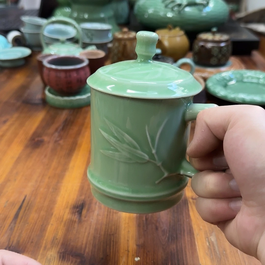 小仲青瓷茶器微瑕7836