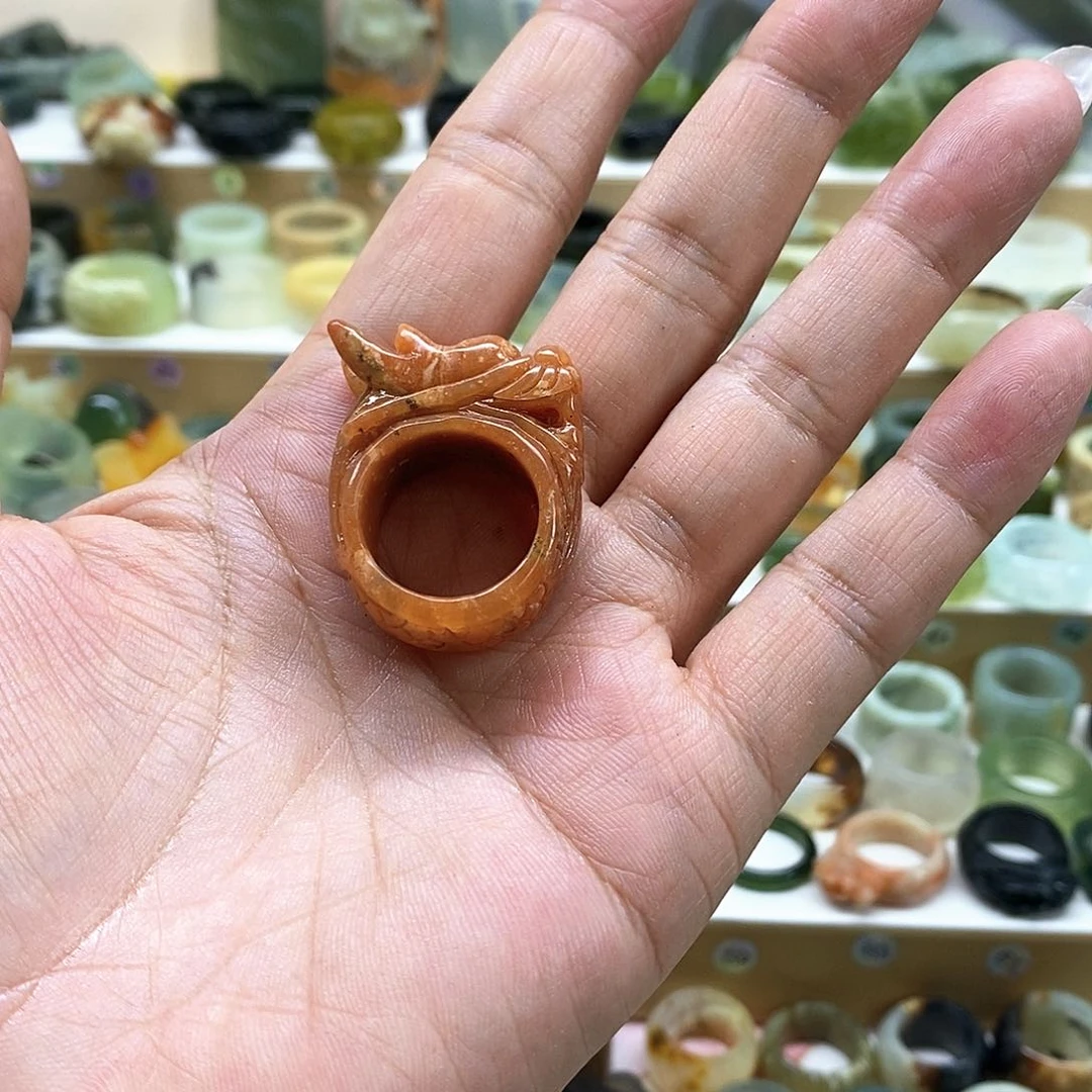 岫玉未镶嵌天然玉石金***光