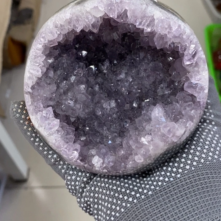 珠宝半成品紫晶未镶嵌