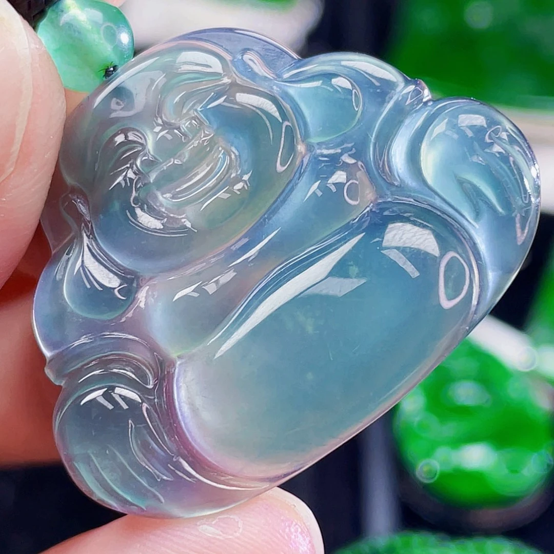 翡翠未镶嵌颈饰12