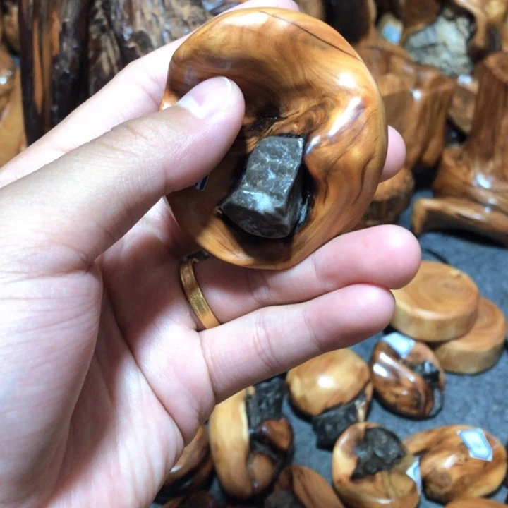 泣***山柏木（崖柏）崖柏抱石9