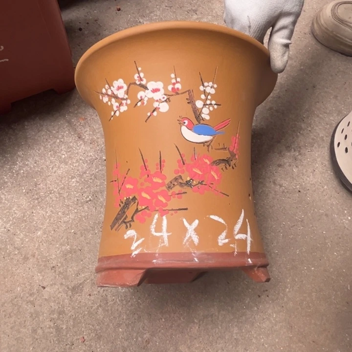 紫砂花盆紫砂花盆