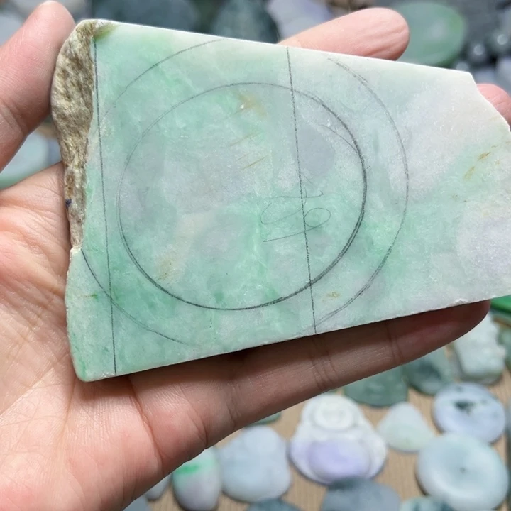 定制翡翠未镶嵌A货