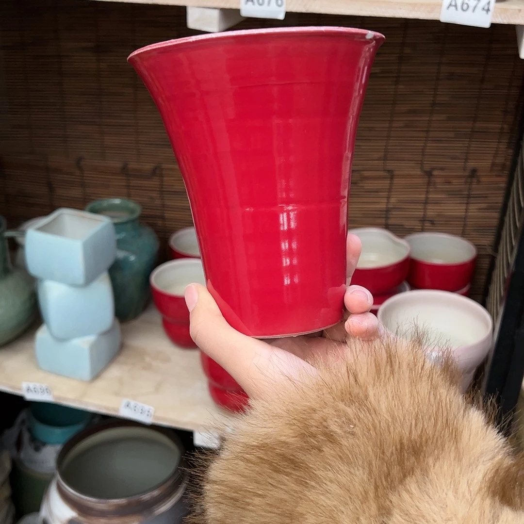 27景德镇陶瓷口10高15瑕疵