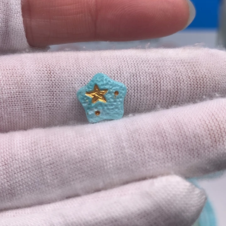 绿松石配饰未镶嵌浮***_