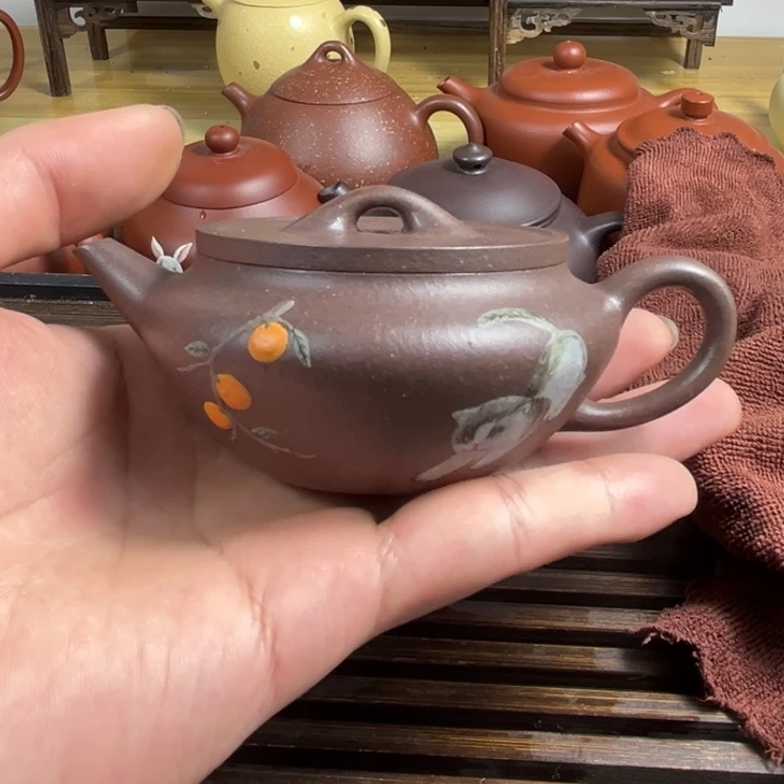 原矿紫砂半手工制作