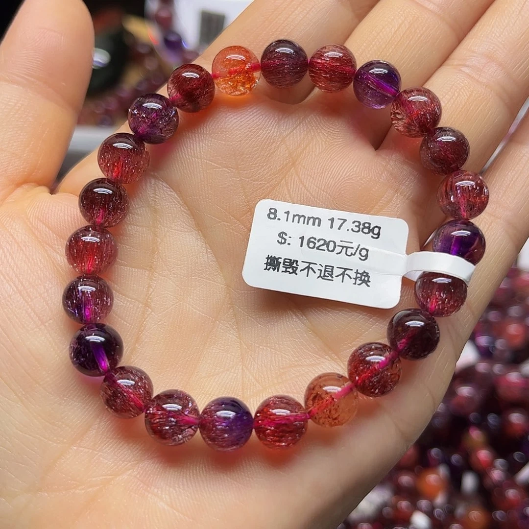 水晶手链未镶嵌天然水晶