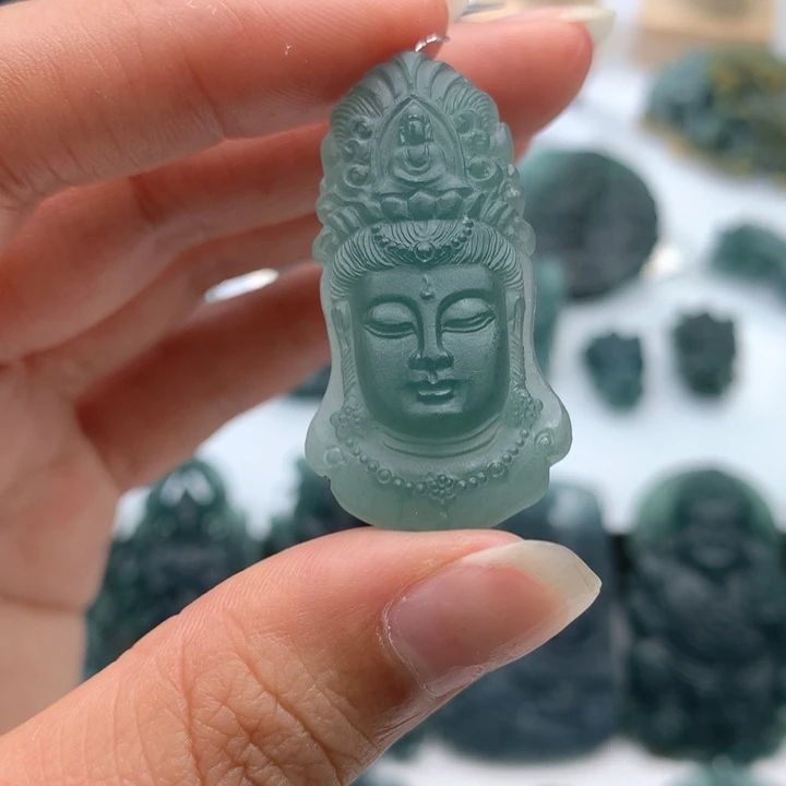 未镶嵌定制翡翠毛货不退不换