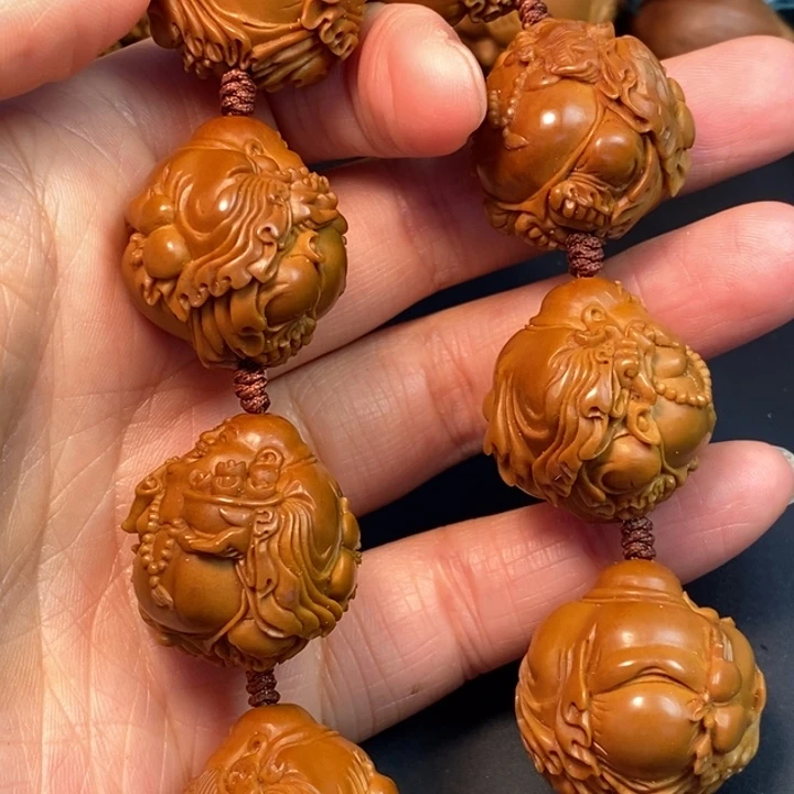 知***足橄榄核手串/手链弥勒手串