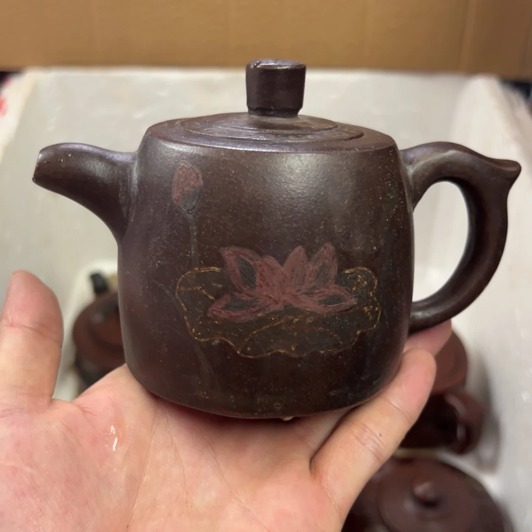 茶壶紫砂宜兴原矿紫砂壶260毫升容量