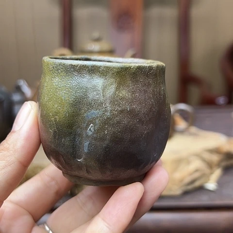 *****戬谷龙窑柴烧茶壶