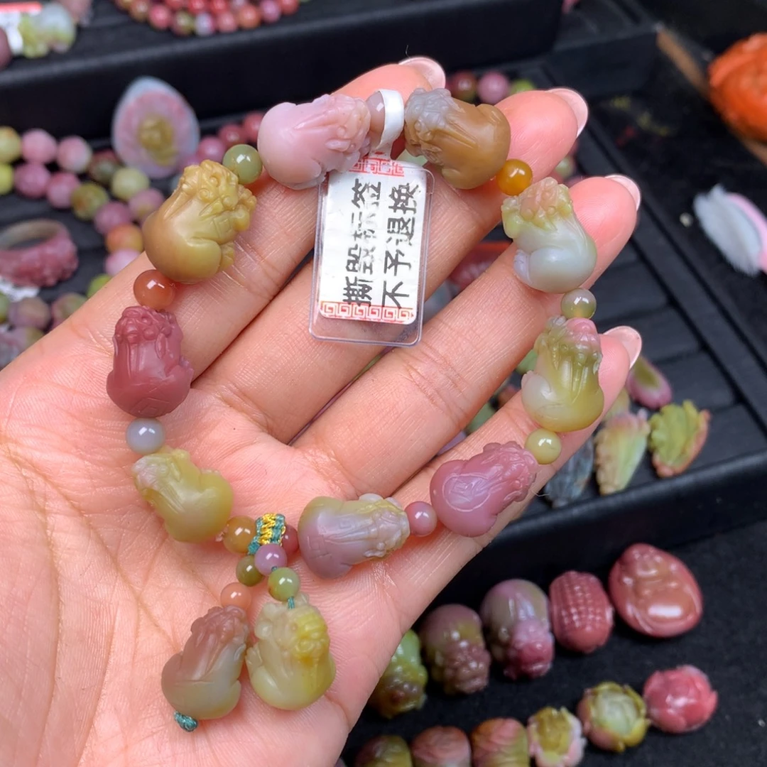 玛瑙/玉髓未镶嵌手链