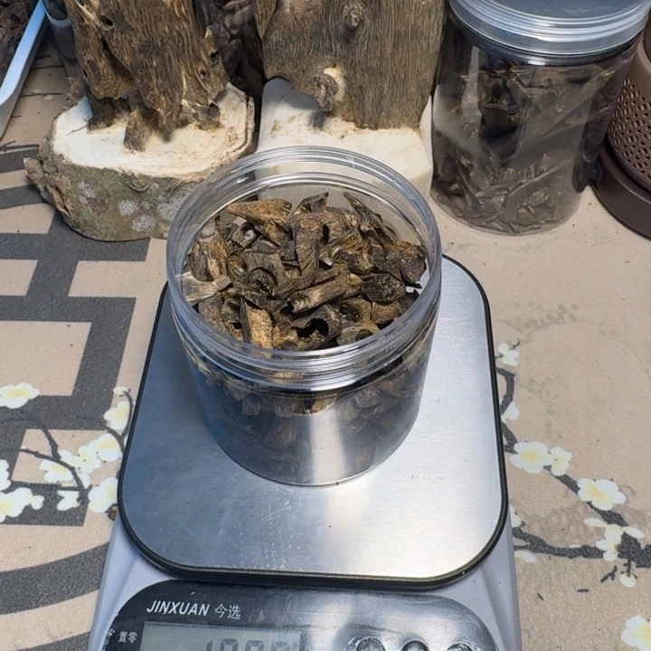 楠木果*金沙叶车珠小块料100克