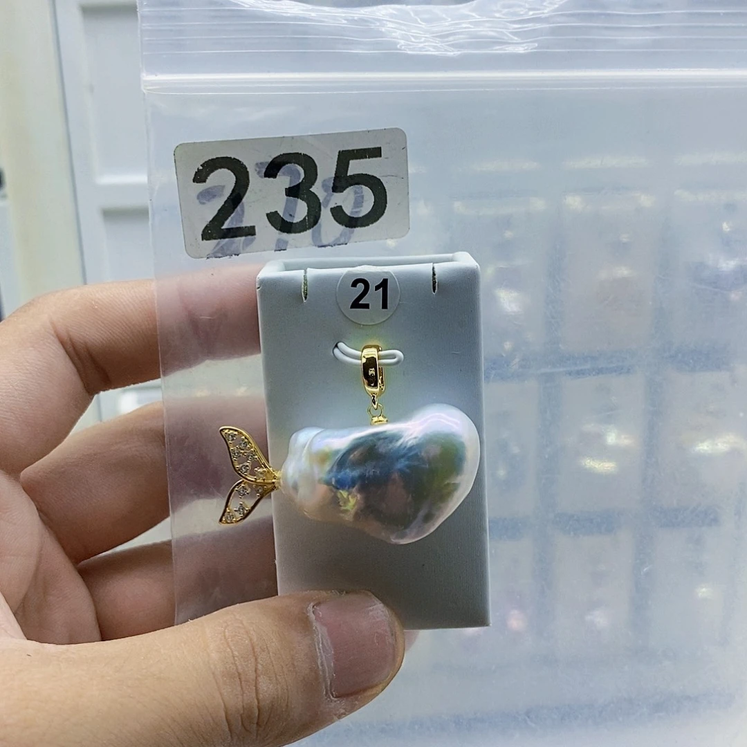 合金淡水珍珠颈饰