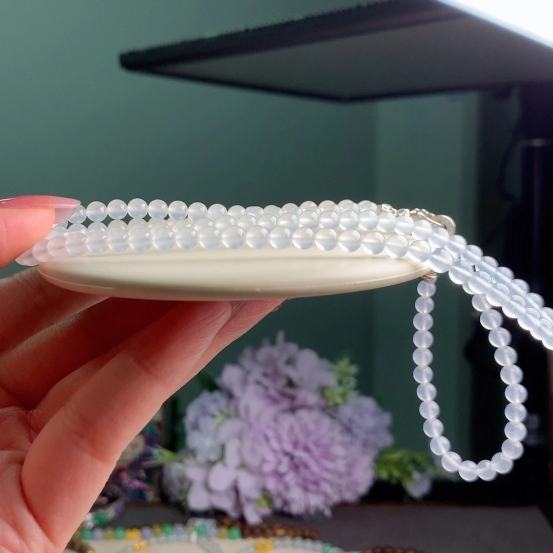 未镶嵌手链翡翠手串