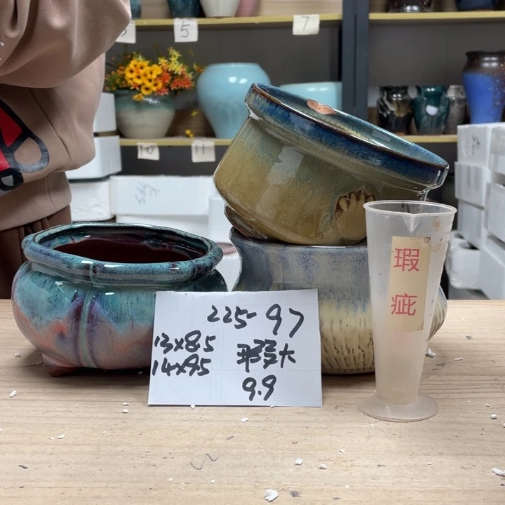 紫砂花盆多肉花盆微瑕97