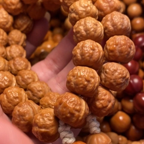 【闪购商品】猴头核桃手串故*叹产品