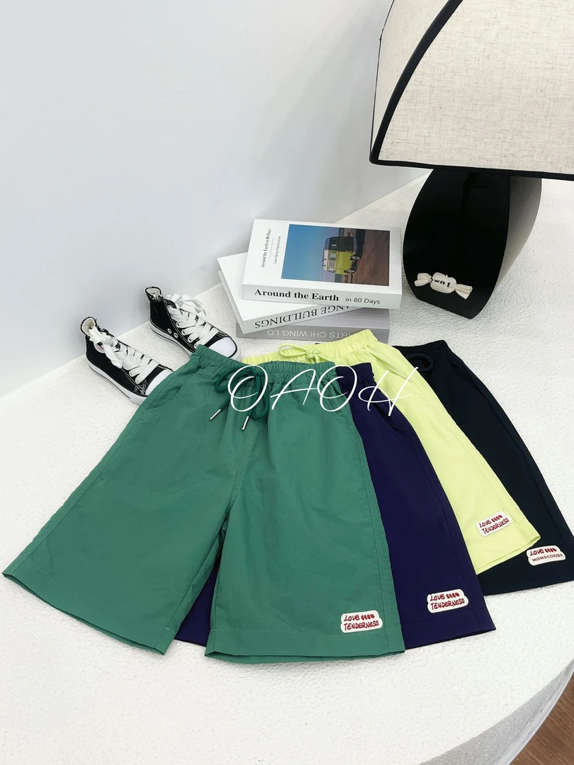 OAOH男童五分透气短裤夏季薄款潮牌简约K6791日韩版中大儿童服装