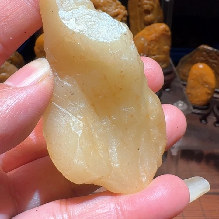 寿山石水**影寿山石石头