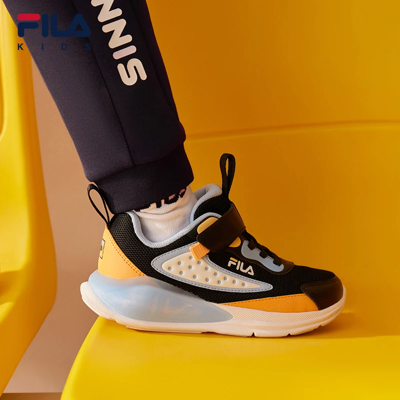 【传奇跑鞋】斐乐儿童春秋复古运动休闲时尚跑鞋训练鞋K64B332405