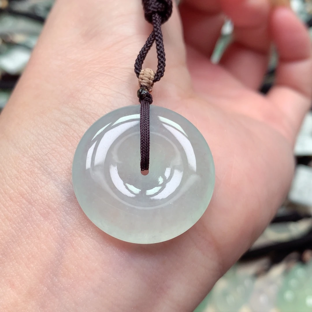 翡翠未镶嵌颈饰扣子