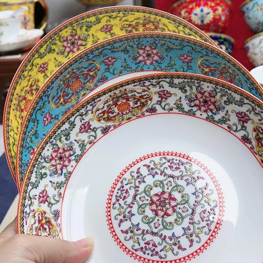 【闪购商品】珐琅8寸3个………………