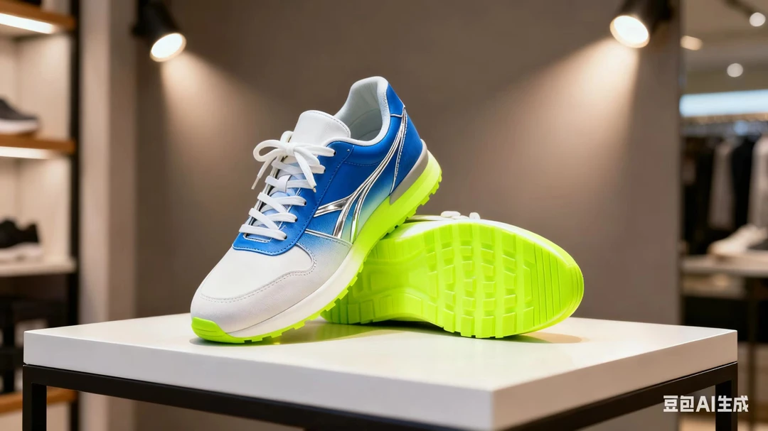 透气防滑跑步鞋网面潮鞋