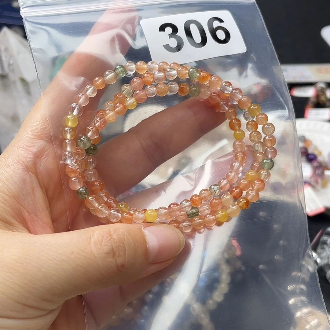 项链未镶嵌水晶手串306。