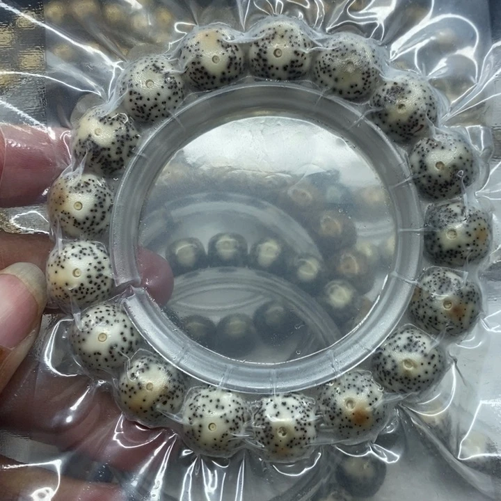 星月菩提手串格****说14月留白