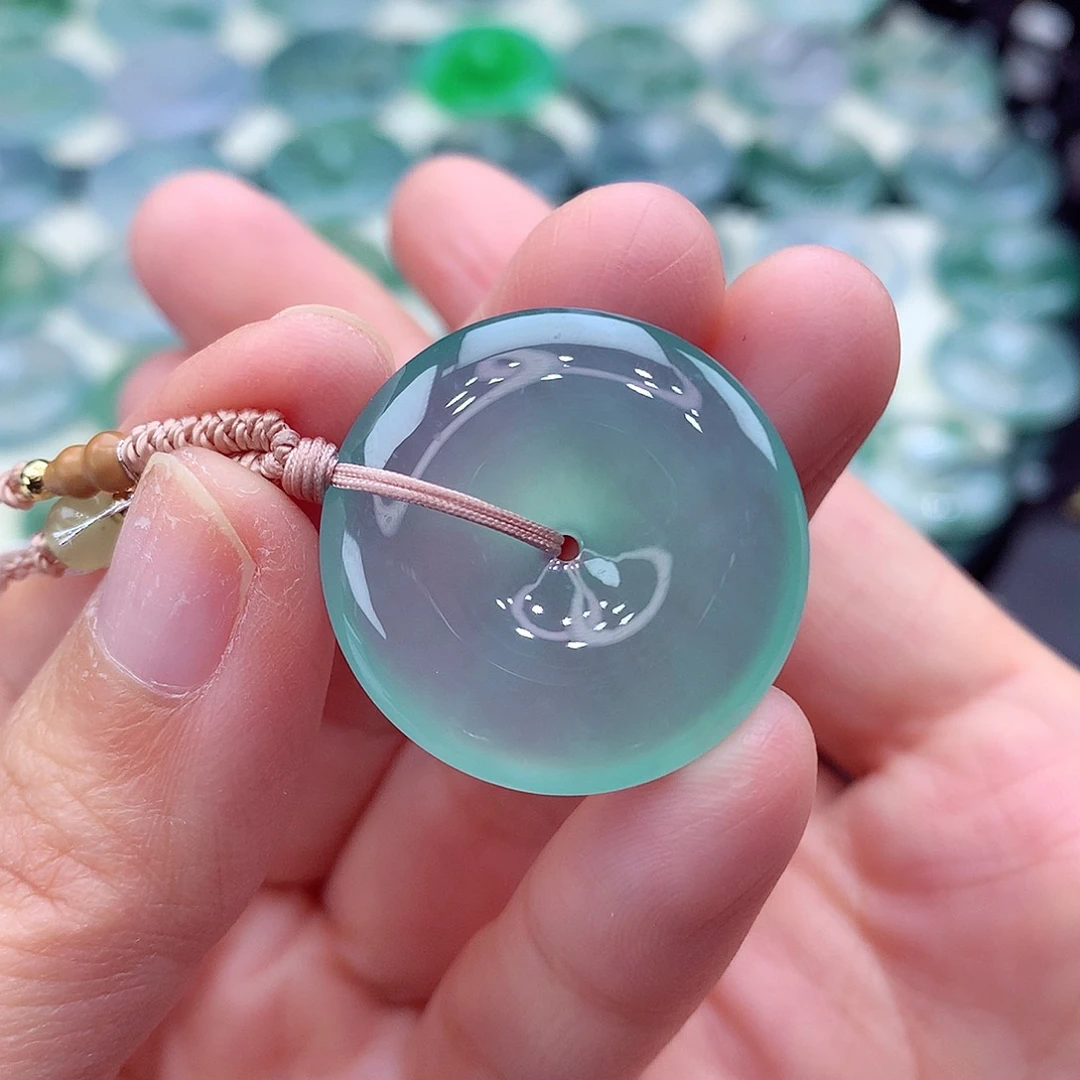 颈饰未镶嵌翡翠编号77-尺寸26/5.6