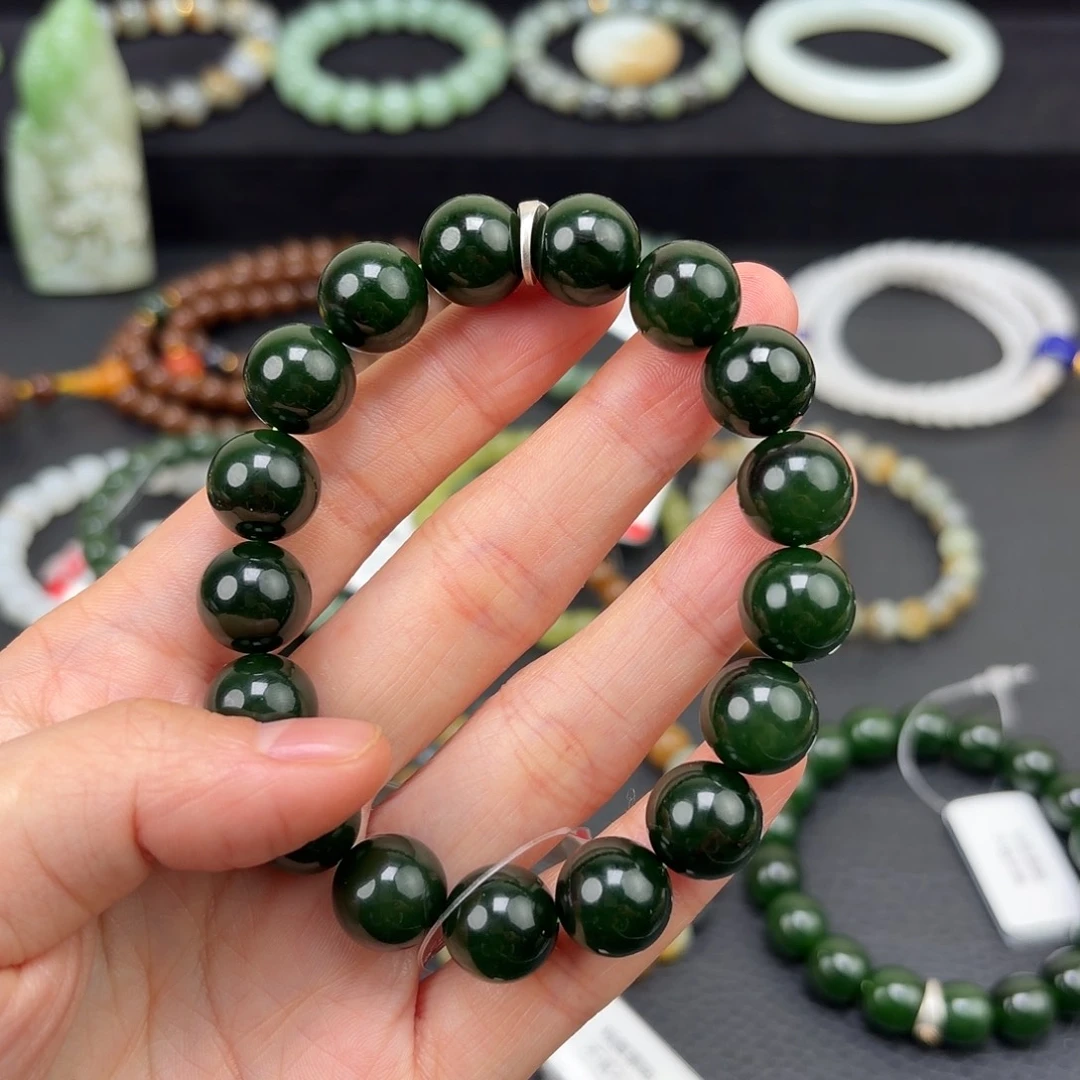 妙***洱和田玉未镶嵌手链