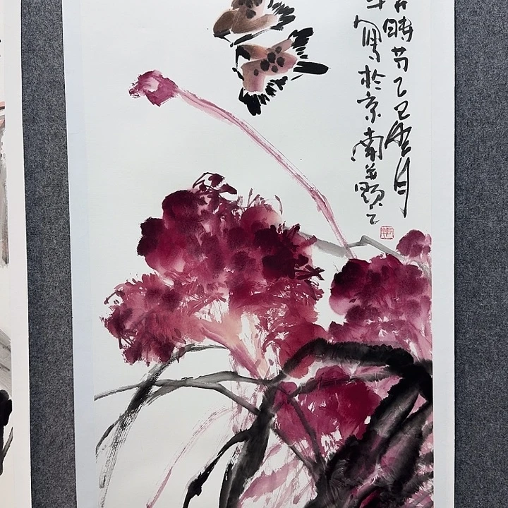 国画长年老师手绘作品