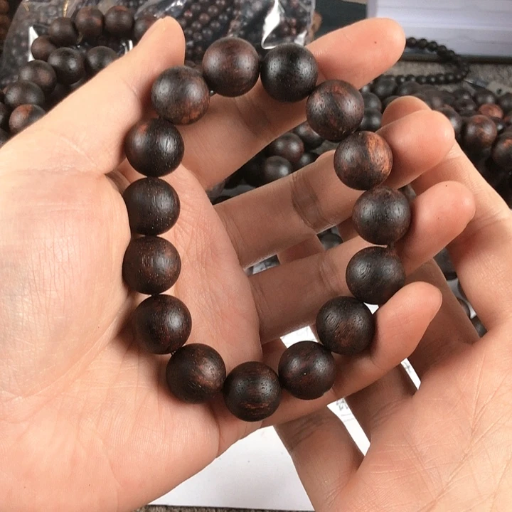 降真香手串/手链1.5黄油糖结棋楠