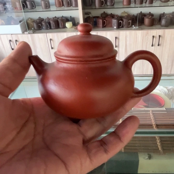 茶壶紫砂朱泥160毫升