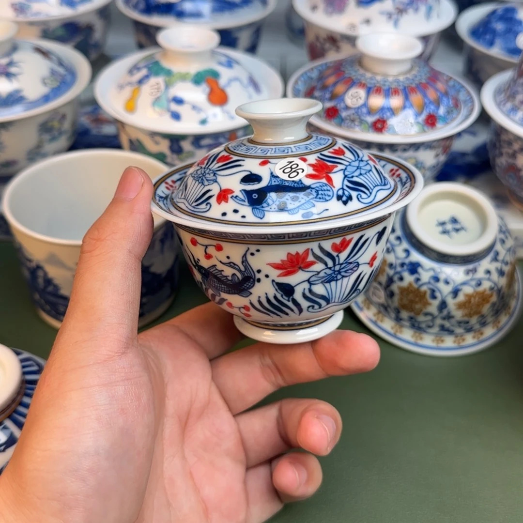 彦祖纯手工手绘茶具186