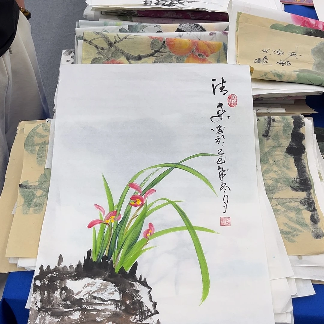 国画纯手绘作品欣赏