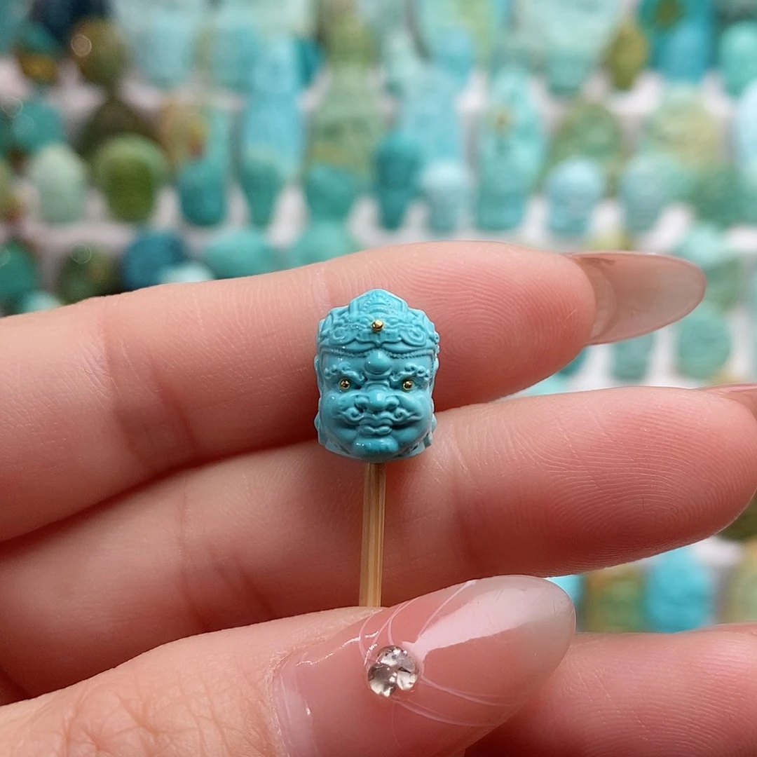 绿松石绿松石未镶嵌甜**心