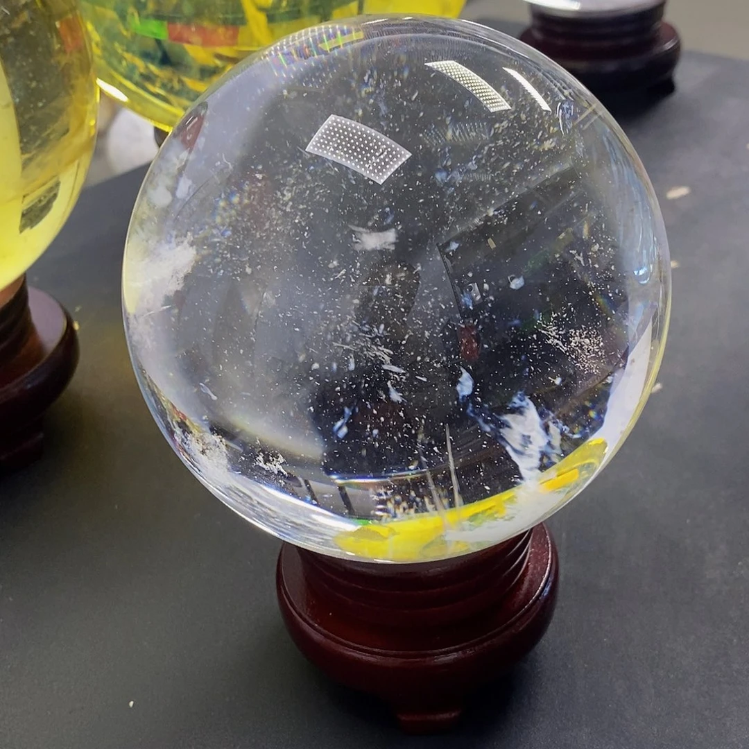 姐***美石材12.3厘米白水摆件