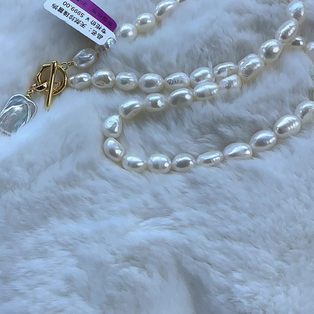 未镶嵌项链定制625淡水珍珠