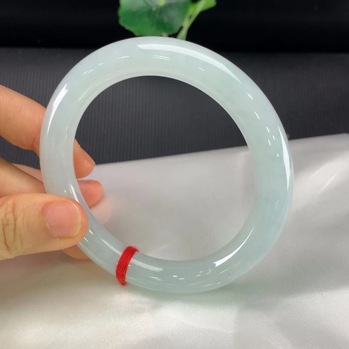 翡翠手镯未镶嵌圆条59