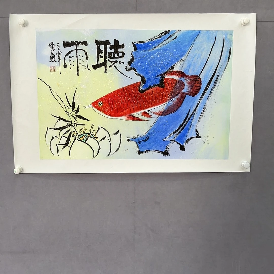 国画亲笔手绘原创