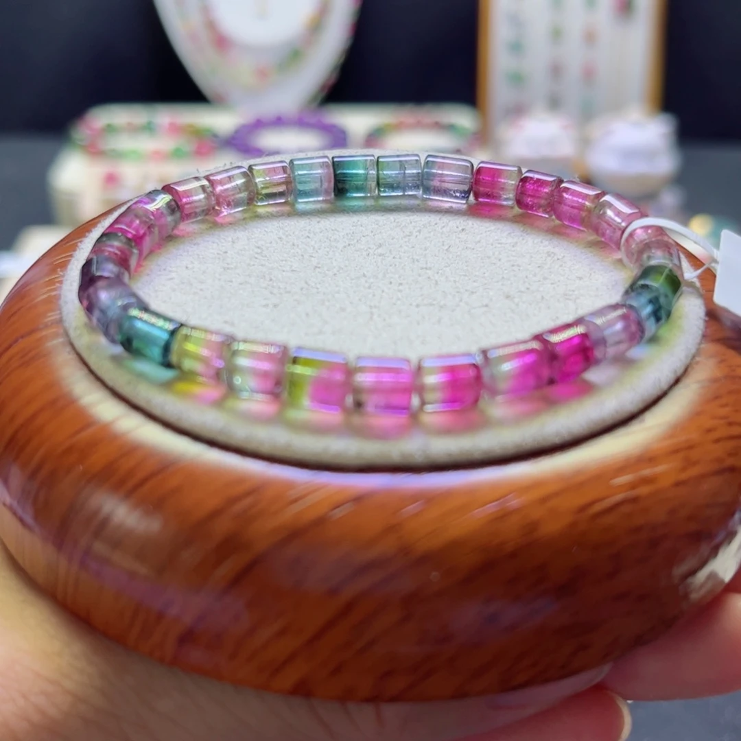 手链未镶嵌碧玺色标西瓜