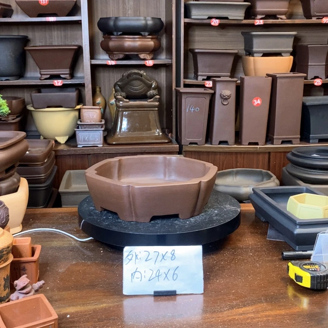 紫砂花盆紫砂花盆