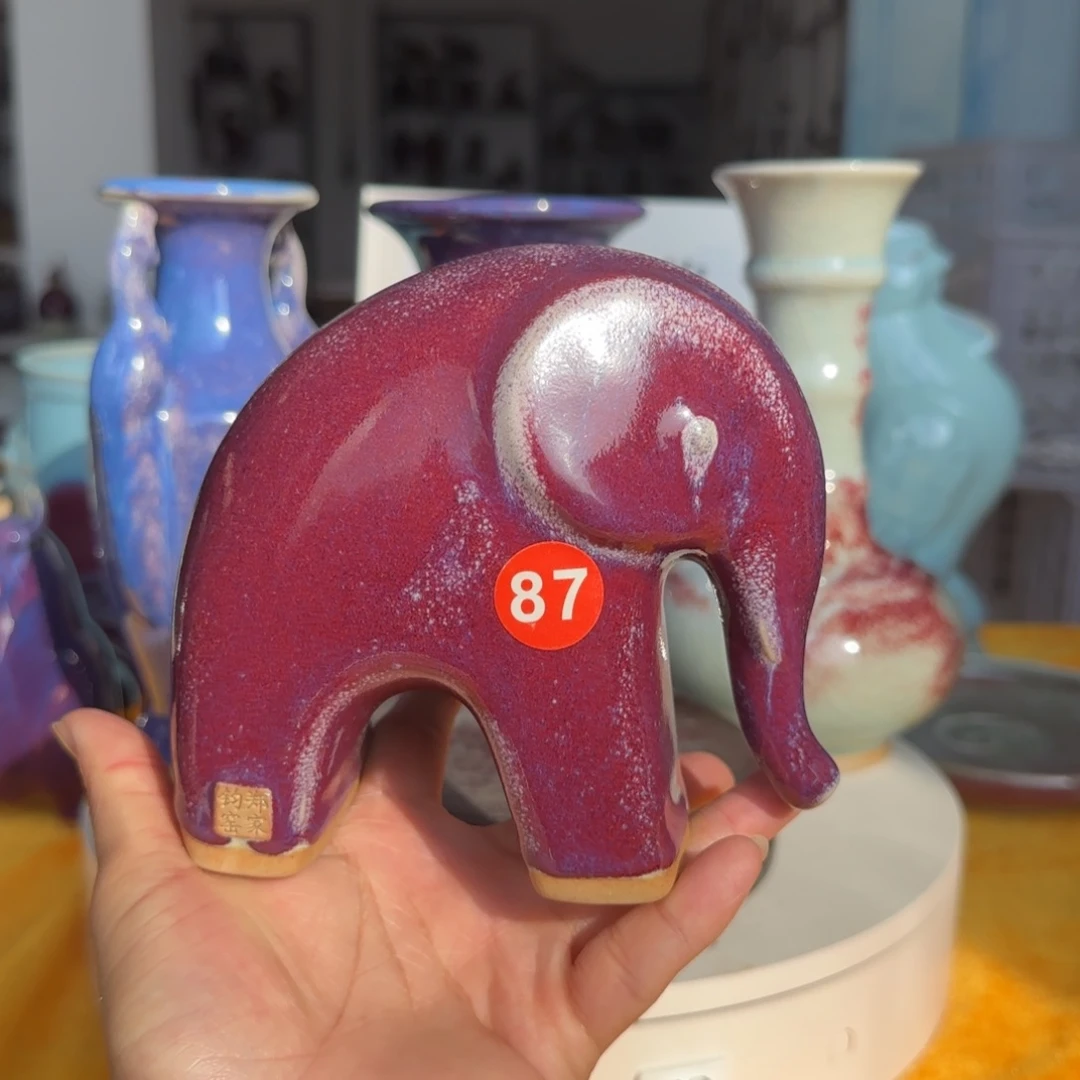 陶摆件郑家钧瓷摆件