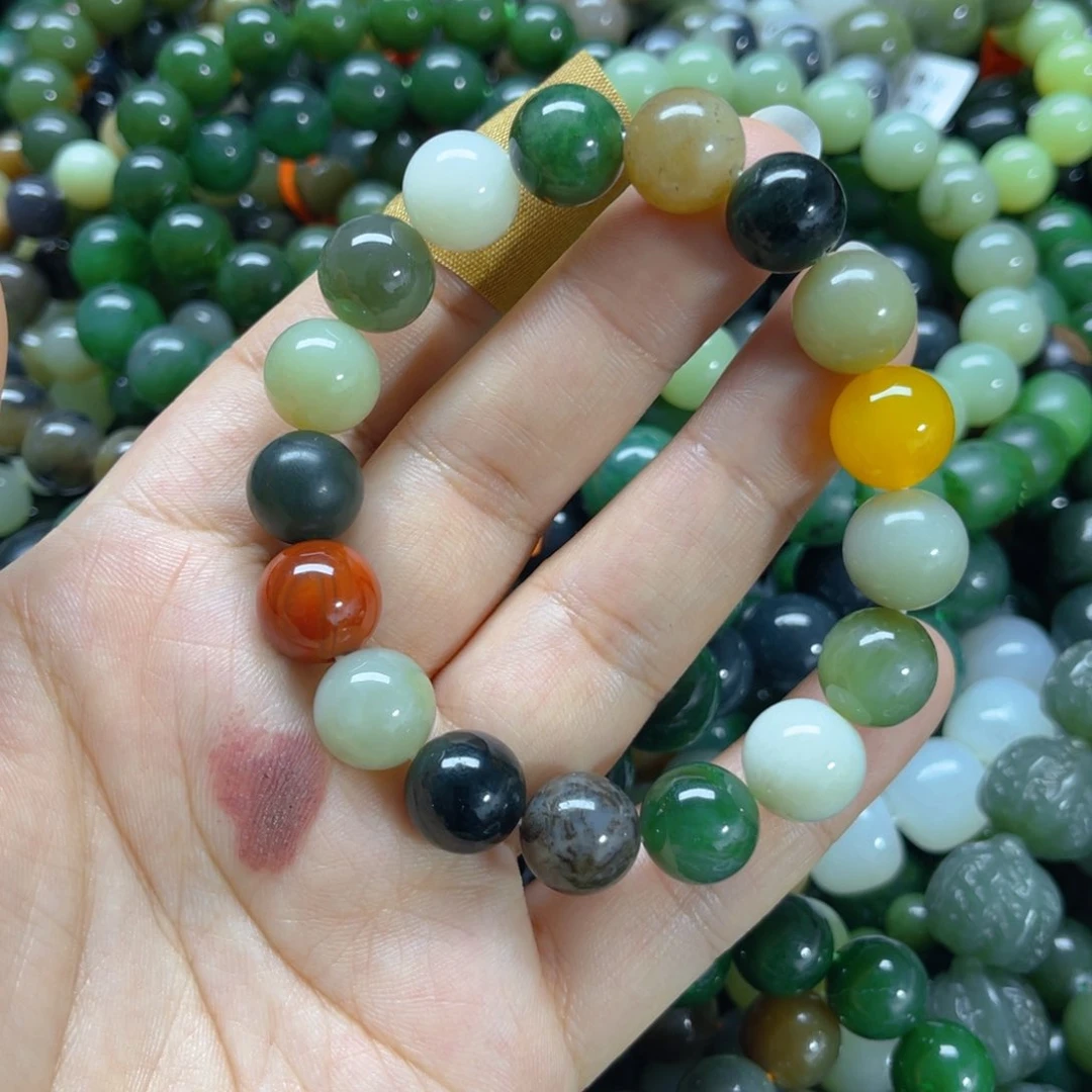 未镶嵌手串和田玉