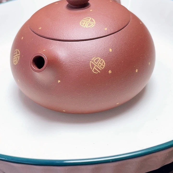茶壶紫砂宇***车微瑕西施底槽清半手111111