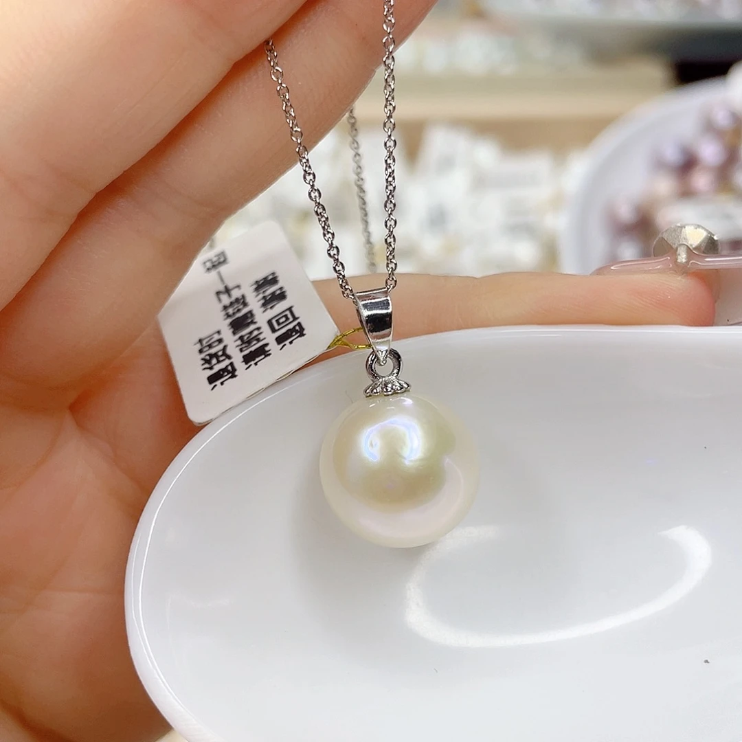 淡水珍珠合金吊坠(赠链)