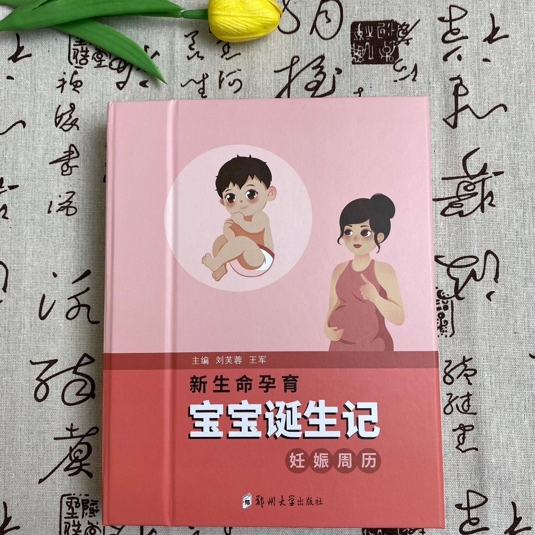 宝宝诞生记 妊娠周历 新生命孕育 孕期妈妈必备书籍手册记录美好